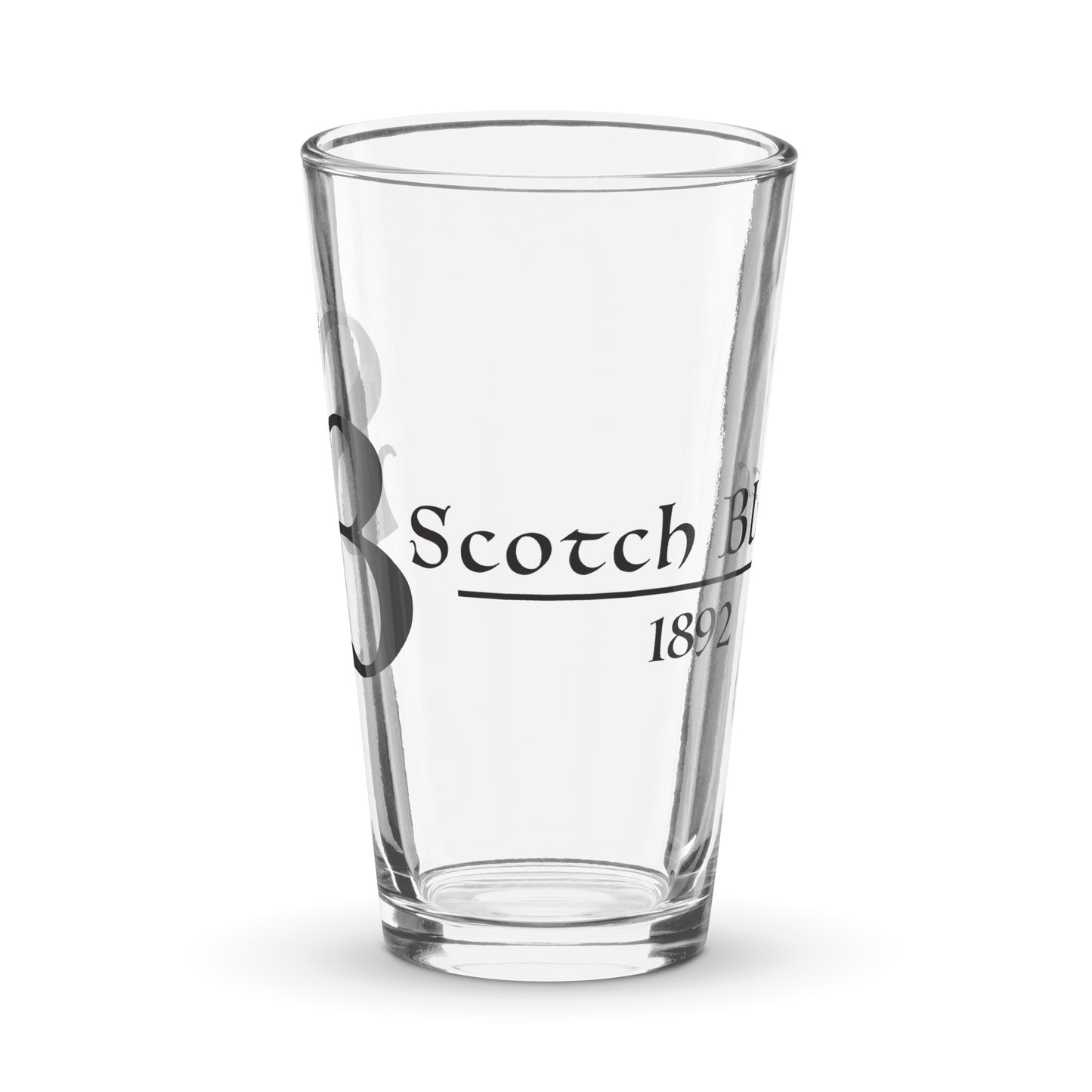 Shaker pint glass