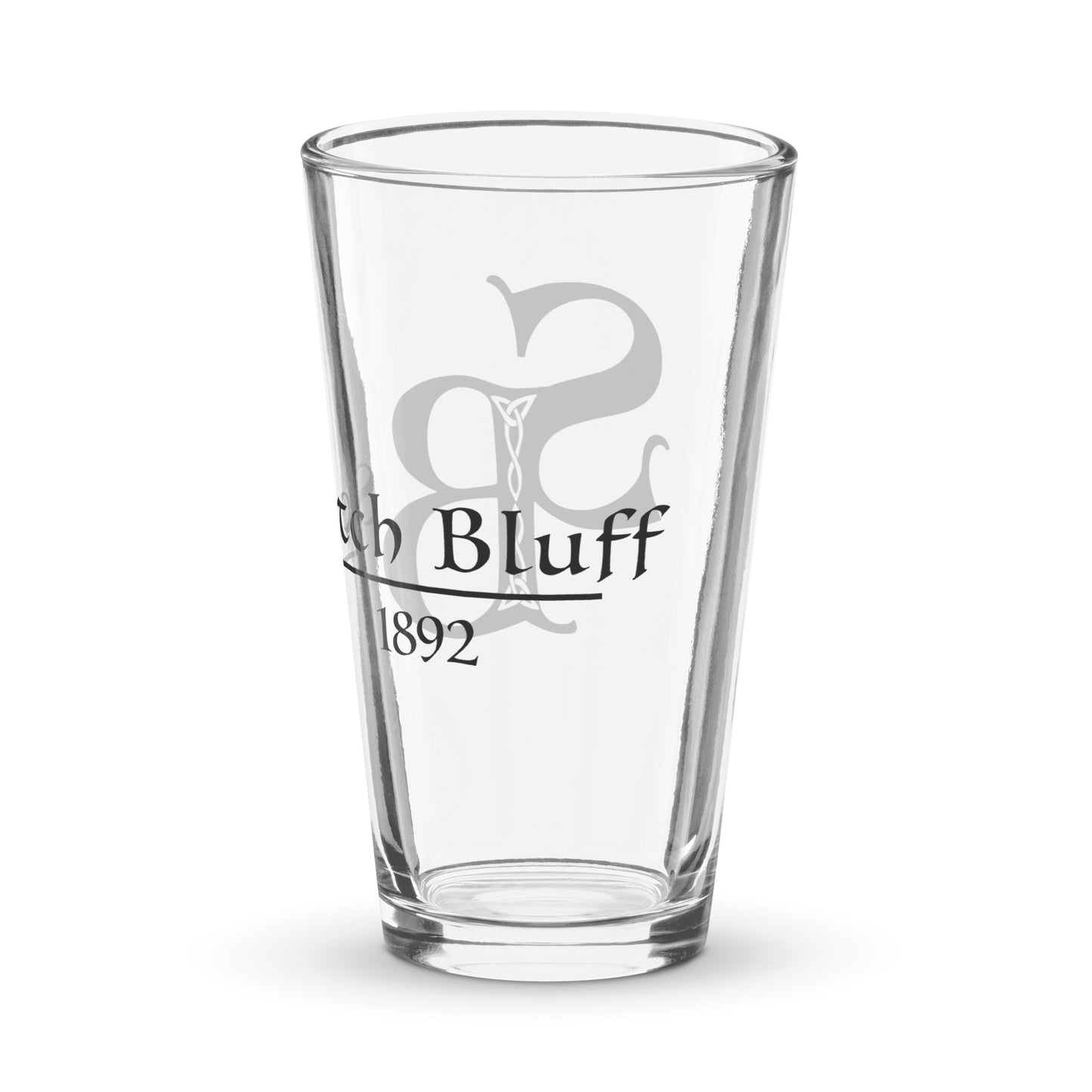 Shaker pint glass