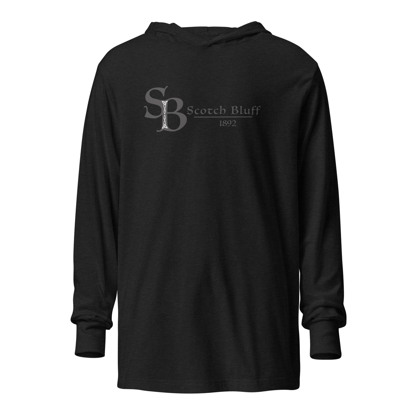 Hooded long-sleeve tee