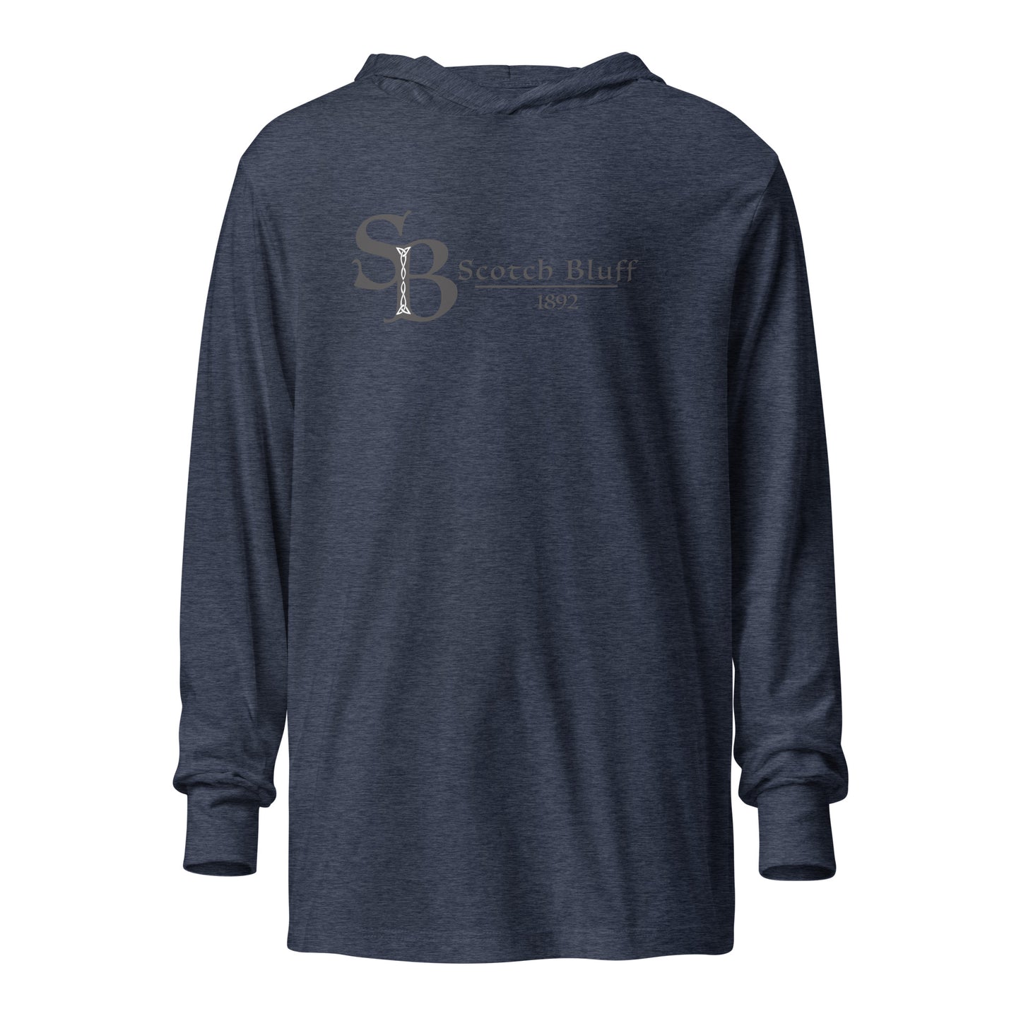 Hooded long-sleeve tee